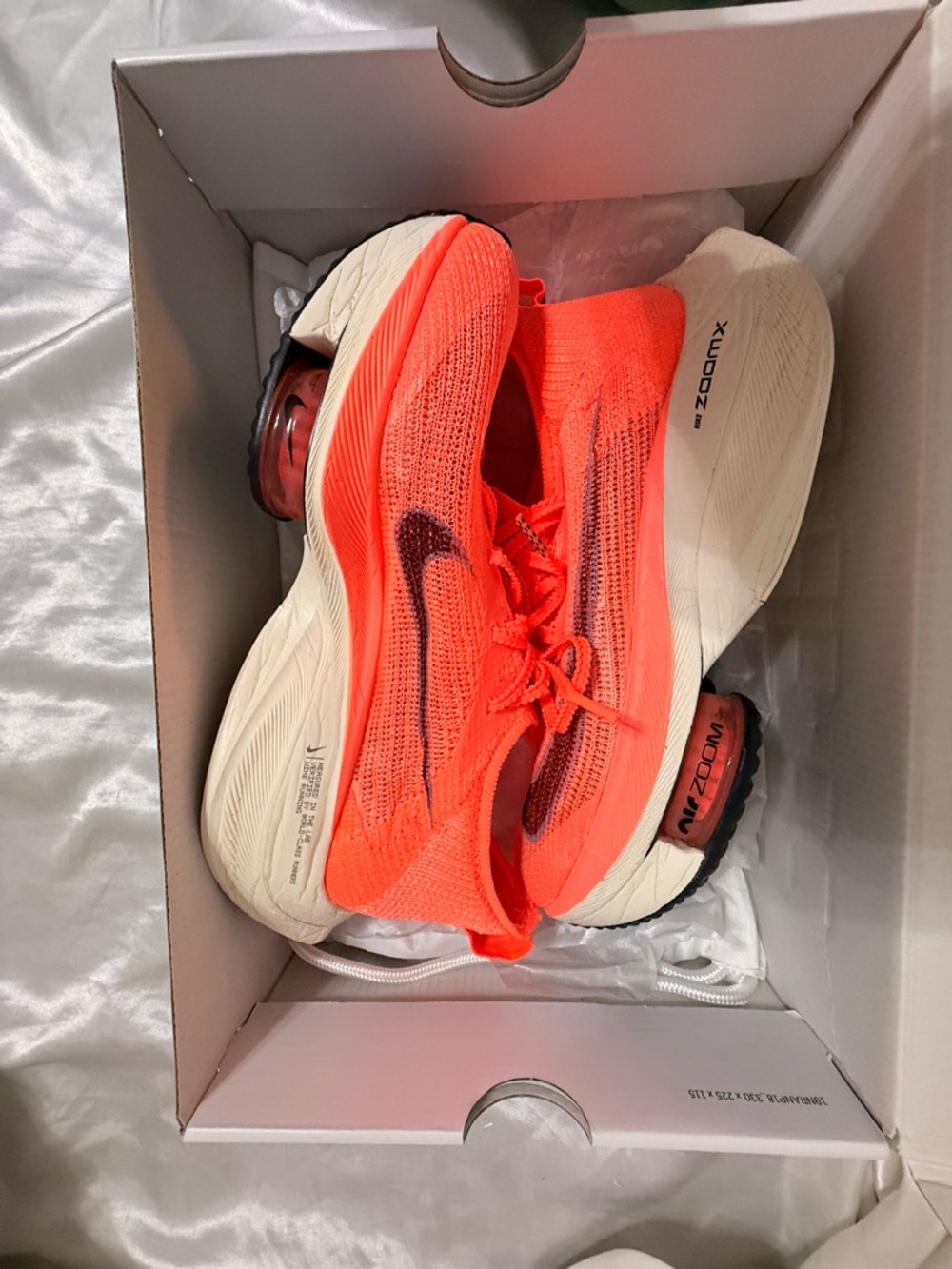 Nike Women's Bright Orange Zoom Running Shoes